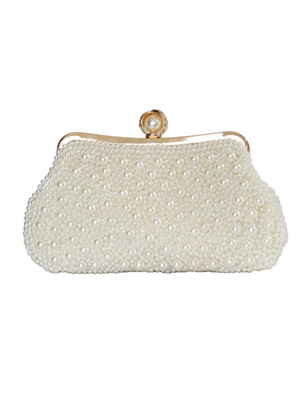 Pearl Clutch Purse Evening Handbag Wedding Party Crossbody